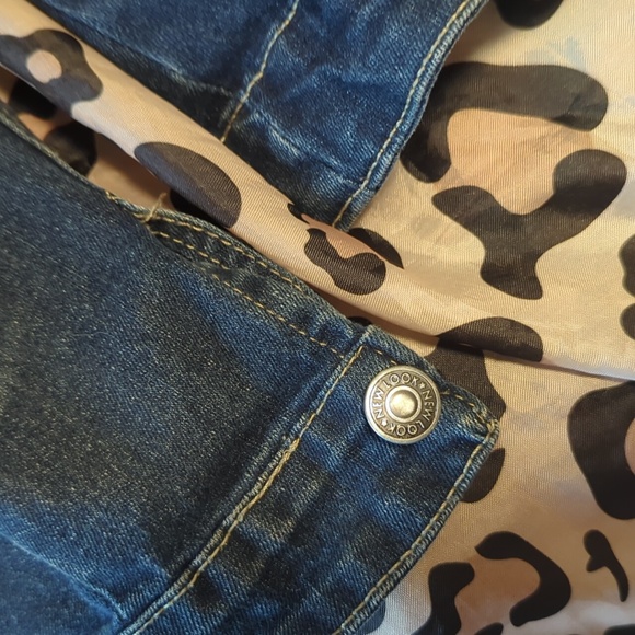 New Look Distressed Denim Jacket 3x - Picture 2 of 6